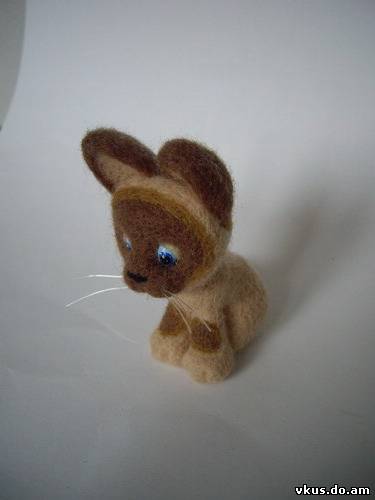 Валяние – котенок Гав.