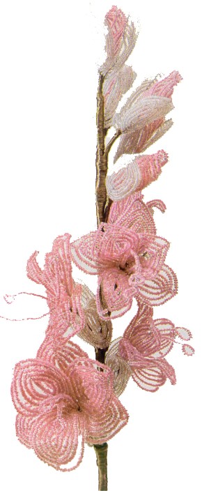 Гладиолус из бисера