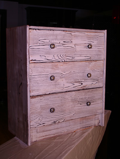 Состариваем мебель