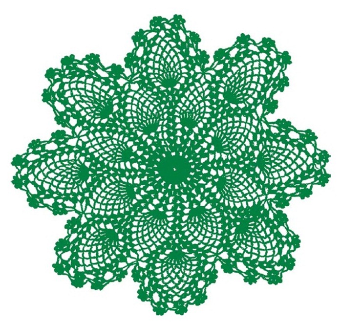 Имитация вязания