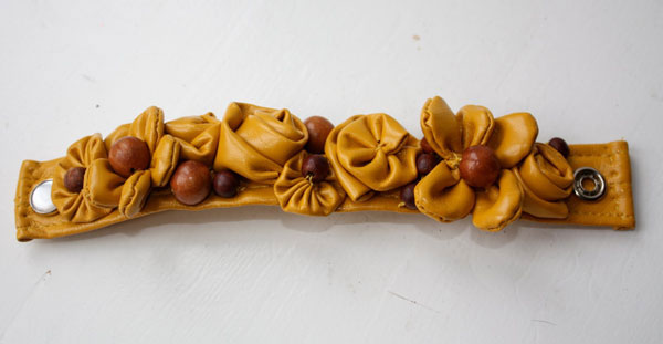 Кожаный браслет своими руками