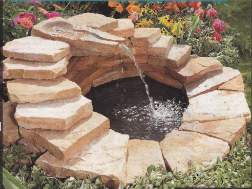 Декоративный пруд своими руками