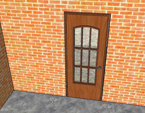 Установка двери