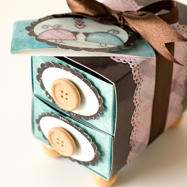 Делаем комод из спичечных коробков