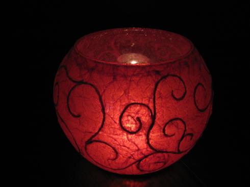 Делаем вазу-подсвечник своими руками