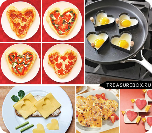 Идеи украшения еды своими руками ко дню влюбленных
