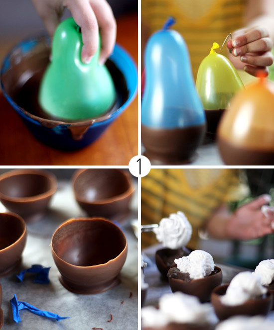 Как сделать из шоколада чашки своими руками