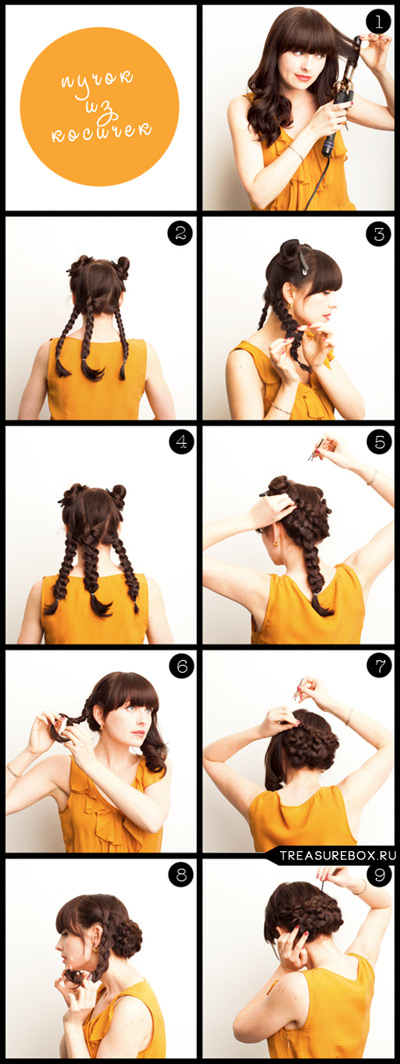 Как сделать легкие ежедневные прически самой