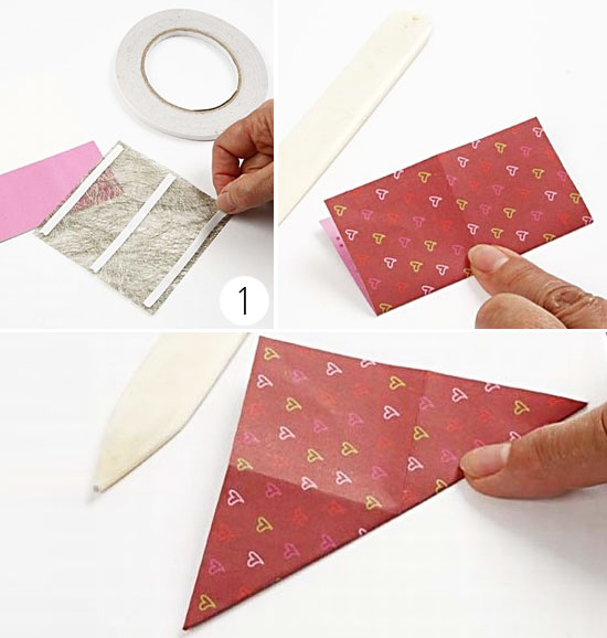 Как сделать объемную елочку из бумаги для открытки