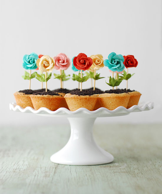 Как сделать оригинальное печенье или кексы в виде цветка