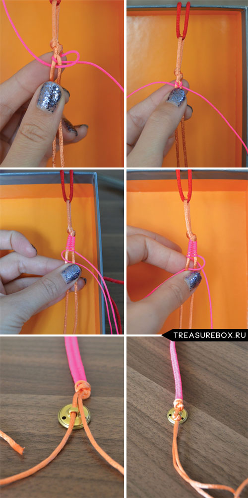 Как сделать простые браслеты