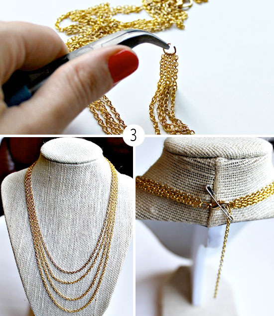 Как сделать стильное, массивное  и красивое ожерелье