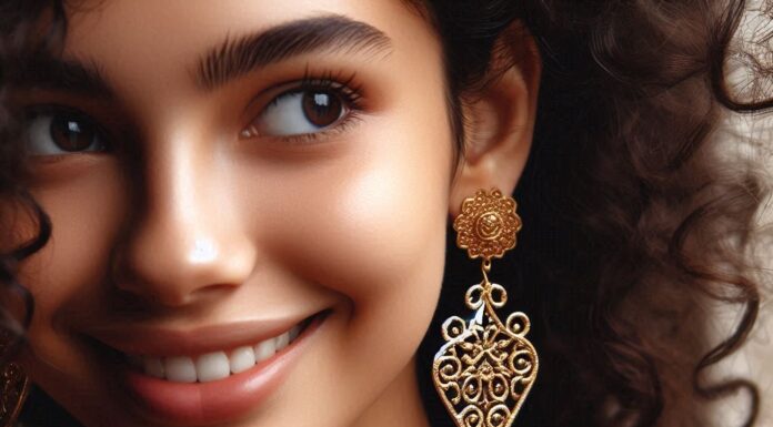 Золотые серьги: как выбрать и с чем носить стильные аксессуары