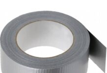 Делаем ремонт с помощью армированного и малярного скотча своими руками