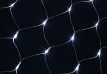 Светодиодные сетки — виды и применение для уличной иллюминации